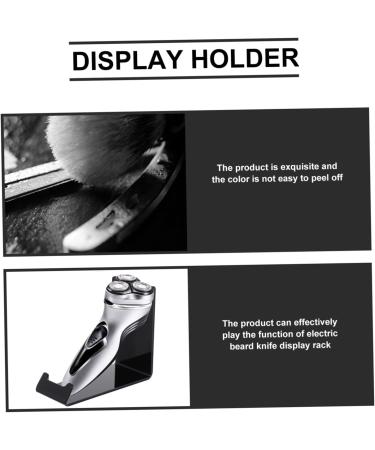 Buy Healeved 2-in-1 Bartmisters Stand | Men's Razor Organizer & Salon Tool Holder | Premium Acrylic Display for Electric Shaving - Buy Online on GoSupps.com