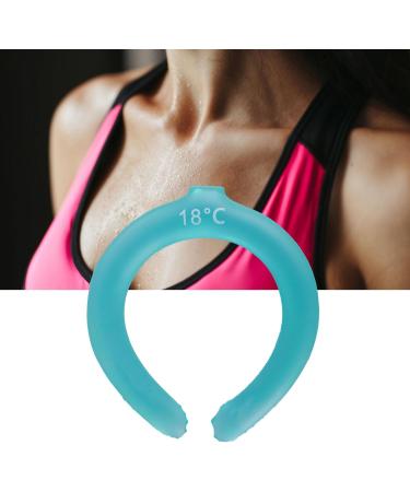 Naked Cooler 18 Neck Cooling Tube | Portable Reusable Heat Dissipation Wrap for Outdoor Sports | Stay Cool This Summer (Blue) - Buy Online on GoSupps.com