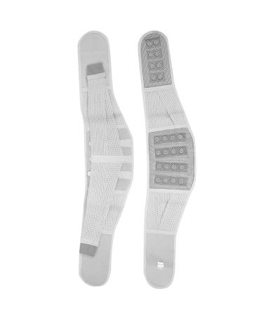 Back support belts lumbar support belts breathable lower back support waist lumbar vertebral correction lumbar belt belts for herniated disc sciatica (s) (gray)