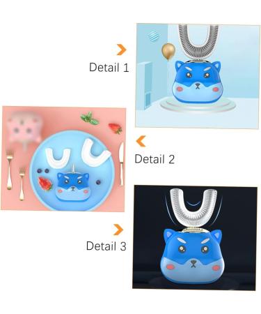 FOMIYES 4 Sets U-Shape Electric Toothbrush for Kids - Effective Oral Cleaning & Dental Care - Buy Online on GoSupps.com