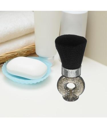 FOMIYES Neck Duster Barber Supplies Beard Care Supplies Brush Man For Men Plastic Black - Buy Online on GoSupps.com