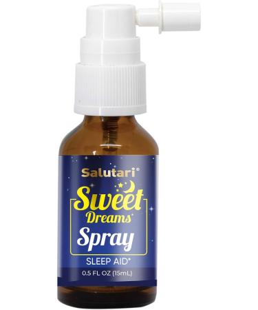 Salutari Sweet Dreams Sleep Aid Oral Spray - Natural Rest & Relaxation 0.5 fl oz - Shop Internationally - Buy Online on GoSupps.com