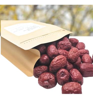 Herbal Cure - ziziphus jujuba dried red dates jujube da zao hong zao 1kg - Natural Vegan Clean Fresh & Delicious Berries - Product of China