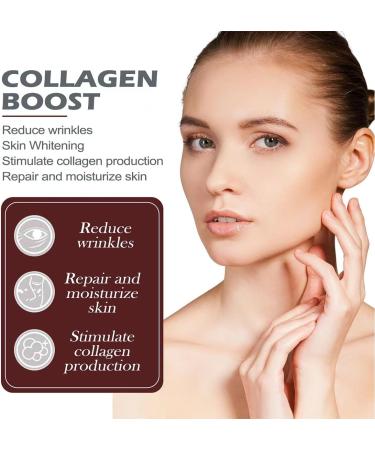 Collagen Boost Anti-Aging Serum collagen serum for face Deep Anti-wrinkle Serum Hyaluronic acid Face serum Anti Aging Face Cream Skincare For Face Serum To Boost Collagen Skin Care(2pc) - Buy Online on GoSupps.com