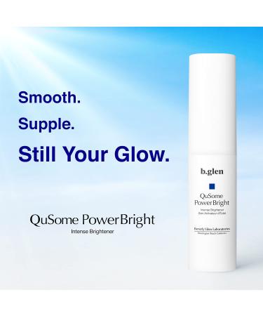 QuSome PowerBright 15ml | Natural Arbutin Serum for Smooth Skin - International Shipping - Buy Online on GoSupps.com