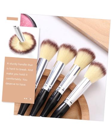 FRCOLOR 6 Pcs Dual Ended Powder Brush Set Blusher Concealer & Makeup Applicator Tools for Women | Aluminum Tube Brushes - Buy Online on GoSupps.com
