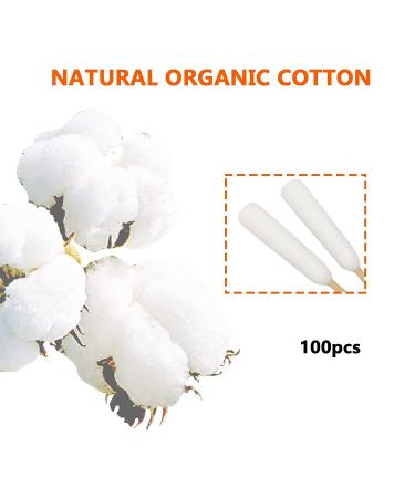 6 Inch Cotton Swabs for Medium and Large Pets - 100pcs for Ears Cleaning or Makeup - Buy Online on GoSupps.com