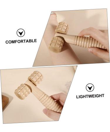 Gleavi Gua Sha Massage Tools - Facial & Head Massager Wood Roller & Board for Relaxation - International Shipping Available - Buy Online on GoSupps.com