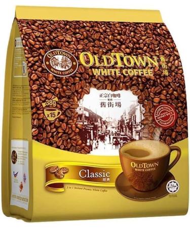 CNMART Malaysia Oldtown 3 in 1 White Coffee Classic Flavour 15 Sachets (Pack of 4) - Buy Online on GoSupps.com