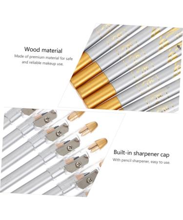 FOMIYES 10pcs Pencil Sharpener Eyebrow Pencil Eyebrow Liner Pencil Strokes Pencils Eyebrow Powder Cosmetic - Buy Online on GoSupps.com