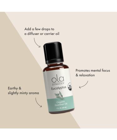 Dr. Mercola Organic Eucalyptus Essential Oil 1 oz Oil - Buy Online on GoSupps.com