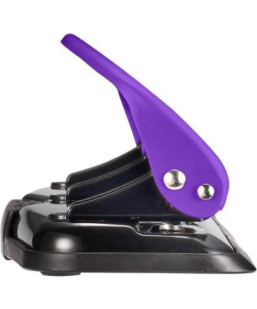 Bostitch Office EZ Squeeze 3-Hole Punch - Purple (2105) | 12 Sheets Capacity - Buy Online on GoSupps.com