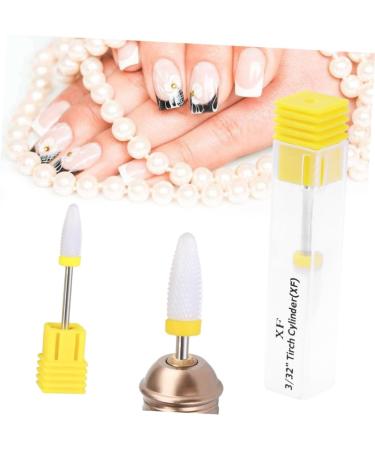 Beaupretty Nail Bit Grinding Head polish grinding bit bit Fine Coarse Bit Cuticle Bit Art Supplies File Bits s bits bits Accessories Nail Drill Bits medium Yellow - Buy Online on GoSupps.com