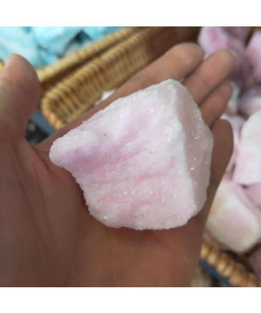 Natural Crystal 1pc Quartz Crystal Pink Vein Aragonite Reiki Decoration Specimen Decorative Crystal Stones Minerals ERBDRGAZ (Size : 80-120g) - Buy Online on GoSupps.com