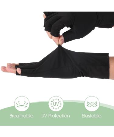 Yolev Anti UV Gloves for Gel Nail Lamp - UV Protection Professional Manicure Gloves for Women - Outdoor Sports Touchscreen Gloves - Buy Online on GoSupps.com