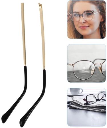 Balacoo Glasses Replacement Temple Legs - Comfortable DIY Thin Metal Spare Bars for Eyeglasses | International Shipping - Buy Online on GoSupps.com