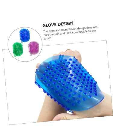 FOMIYES 3pcs Silicone Scorpion Body Scrub Mitt Set for Relaxation and Spa Massage - Buy Online on GoSupps.com