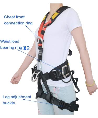 Large Outdoor Tree Climbing Safety Seat Belt - HeeJo Climbing Gear Zy06b - Buy Online on GoSupps.com