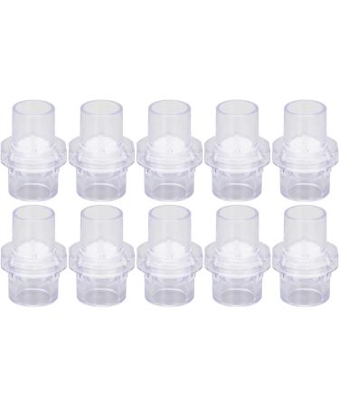 CPR Face Mask 10pcs - Disposable Portable Resuscitation Face Shield with One-Way Valve - Buy Online on GoSupps.com