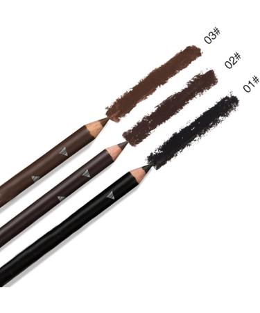 Crayon Eyeliner et Sourcils Waterproof Yeux 2-en-1 Double Taille-Crayon Sans Bavure Application Lisse Longue Tenue pour le Contour des Cils la Lisi re et les Sourcils - Buy Online on GoSupps.com