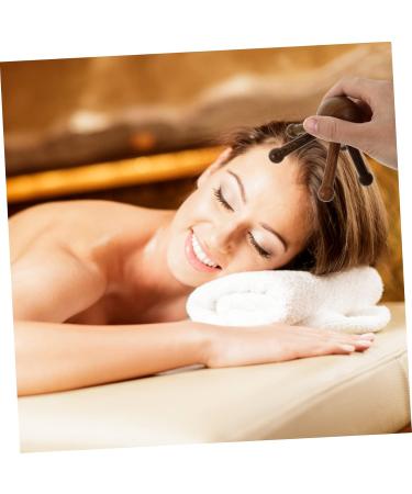 Shop Minkissy 6-Piece Wooden Massager Comb Set - Scalp Massage Tools for Relaxation & Tingle Relief | International Shipping Available - Buy Online on GoSupps.com