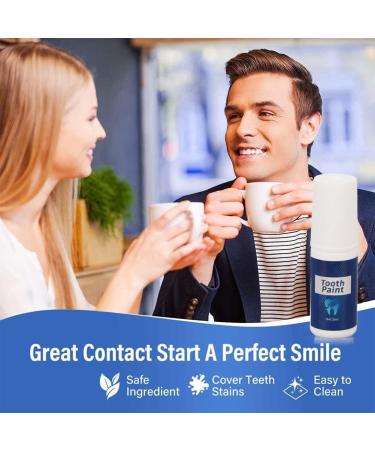 Teeth Whitening Paint - No Sensitivity Easy Application Professional Results for a Bright Smile | Worldwide Shipping - Buy Online on GoSupps.com