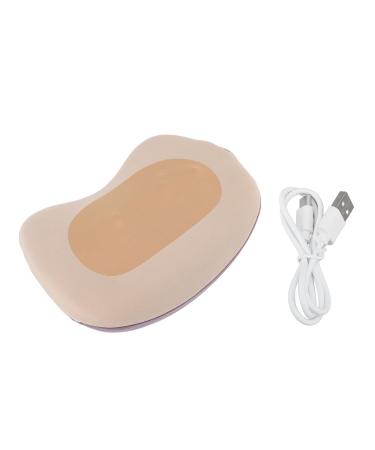 Back and neck massager memory sponge heart -shaped deep fabric pillow massager multifunctional portable electrical massage pillow for home car office