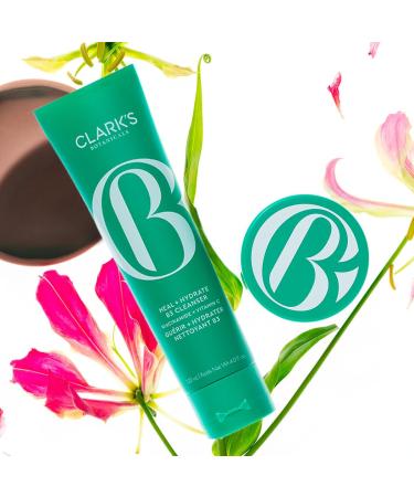 Clark's Botanicals Heal + Hydrate B3 Cleanser - Daily Deep Clean Niacinamide Face Wash with Vitamin C 4 Oz - International Shipping Available - Buy Online on GoSupps.com