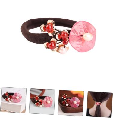minkissy Hair Tie Hair Toppers for Women Agate Hair Rope Women Ponytail Holders Tiaras for Women Stretch Headbands for Women Retro Decor Retro Chinese Hair Ropes Fashion China Glass Miss - Buy Online on GoSupps.com
