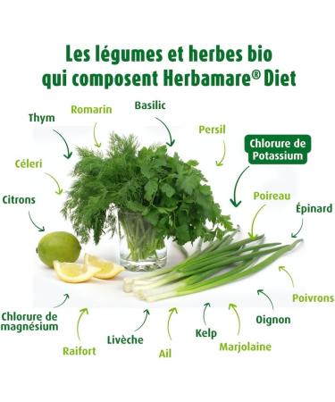 A.VOGEL - Herbamare - Low sodium diet salt - Salt substitute - Dietary potassium salt - Flavor enhancer tasty & made in Fra - Buy Online on GoSupps.com