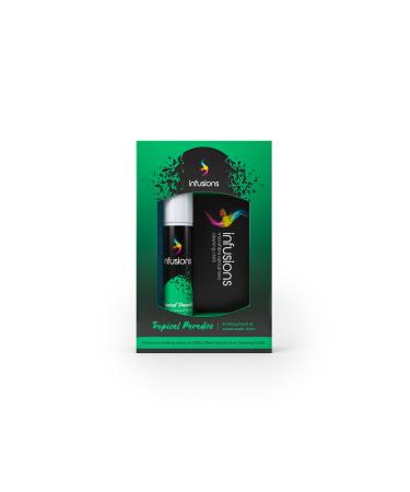 Infusions Tropical Paradise Cleaning Spray & Microfibre Lens Cleaning Cloth Gift Set