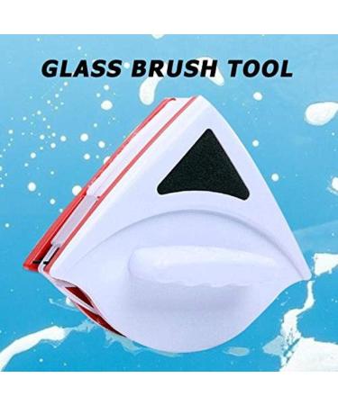Home Window Wiper Glass Cleaner Brush Tool Double Side Magnetic Brush Wiper Glass Cleaner Tool Double Sided Magnetic Brush - Buy Online on GoSupps.com