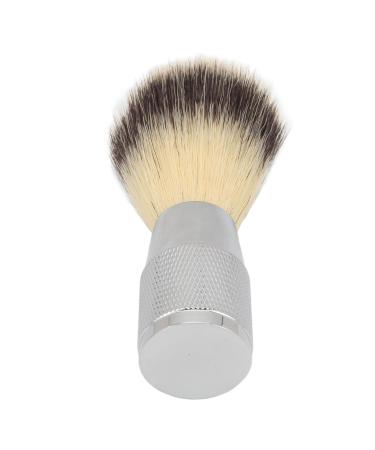 Premium Synthetic Bristle Shaving Brush with Curved Handle | Portable Men's Shaving Cream Brush for Salon Home & Travel - Buy Online on GoSupps.com