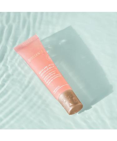 Biossance Squalane + Rose Vegan Lip Balm with Hyaluronic Acid and Ceramides - Moisturizing, Plumping, and Petroleum-Free (0.52 oz) - Buy Online on GoSupps.com