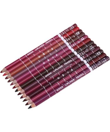 LALAFINA 36Pcs Eyebrow Pen Lip Liner Lip Liner Pencils Pipliner Pencil Lipliner Pencil Eyebrow Pencil Water Proof Snow White Lip Makeup Set - Buy Online on GoSupps.com