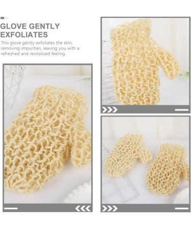 Beavorty Exfoliating Gloves - Exfoliate Cleanse & Refresh | Body Wash Scrubbers & Back Scrubbers for All Skin Types - Buy Online on GoSupps.com