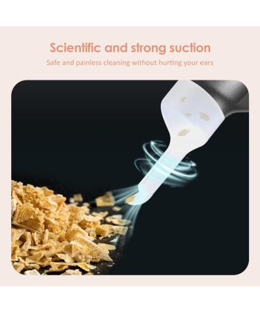 Electric Ear Wax Remover Vacuum Cleaner with LED Light - USB Rechargeable & Safe Ear Cleaning Tool for Adults and Kids (Black) - Buy Online on GoSupps.com
