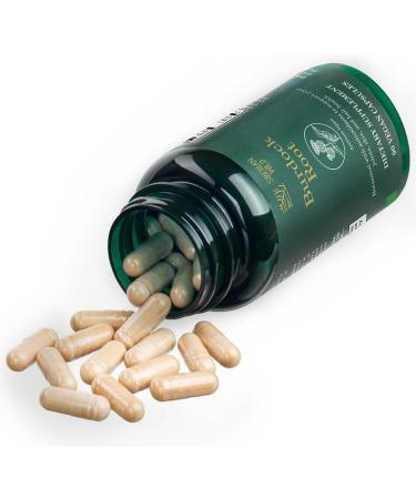 Siberian Wild Burdock Root Supplement 90-Count Vegan Burdock Root Capsules 1200mg Extract for Support Skin and Nails Siberian Botanical Ingredients - Buy Online on GoSupps.com