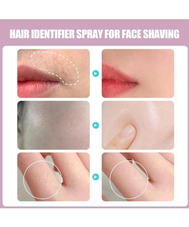 FOTN Hair Identifier Spray for Face Shaving Skin Body Women Dermaplaning Tool(0.01 Ounce Normal Hair Cream) - Buy Online on GoSupps.com