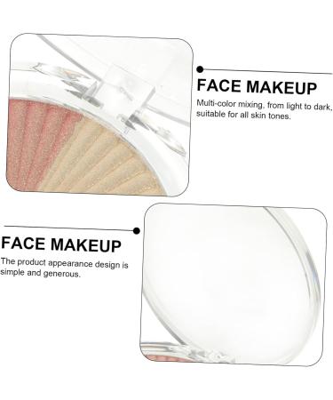 WOONEKY 1 Box Highlight Powder Pressed Powder Highlighter Shimmering Skin Highlighter Plastic Shell - Buy Online on GoSupps.com