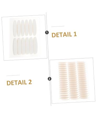 Gogogmee 2 Lace Double Eyelid Sticker Instant Eye Lift Strip Single Sided Eyelid Tape Double Sides Tape Double Side Tape Colorful Hair Big Eye Decoration Lace Eyelid Hot Melt Adhesive 8x6.5cm As Shown 1 - Buy Online on GoSupps.com