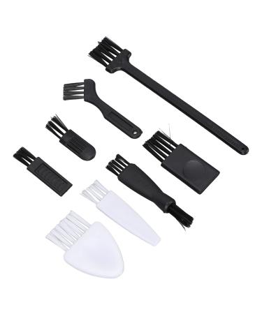 8-Piece Razor Brush Set for Small Shaving & Cleaning | Electrical Haircase & Epilator | Perfect for Brown Beard Care - Buy Online on GoSupps.com
