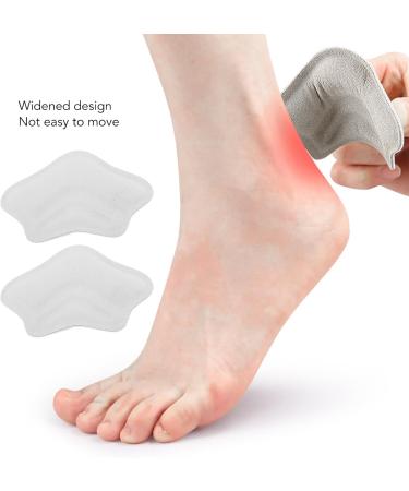 Shoe Filler & Heel Protectors - 4 Pairs Ergonomic Soft Cushioning Grips | Reusable Heel Pads for Big Shoes - Buy Online on GoSupps.com