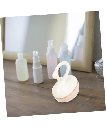 Healeved Makeup Brush Cosmetic Brush Cosmetic Utensils Pressed Powder Brush Oval Foundation Brush Loose Powder Brush Buffing Powder Brush Liquid Foundation Brush Makeup Utensils 9X6.5X4.5CM White - Buy Online on GoSupps.com