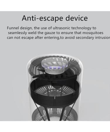 Indoor Mosquito Killer CCFL Light Trapping Mosquito Killer Low Noise Inhalation Mosquito Killer (Color : Black) - Buy Online on GoSupps.com