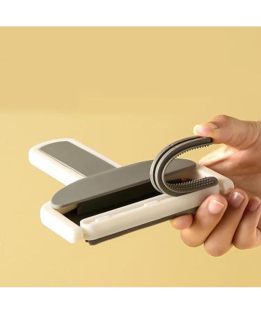 Effortless Hair Removal with Oyrcvweuy Portable Manual Shaving Brush - Perfect for Carpets Wool Coats & Clothing | Double-Sided Hair Removal Tool - Buy Online on GoSupps.com