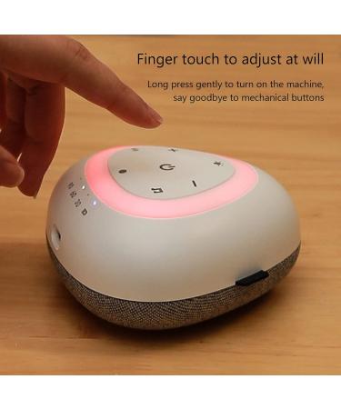 White Noise Night Light White Noise Sleep Speaker Intelligent 7 Colors Soothing Stress Reduction for Work - Buy Online on GoSupps.com