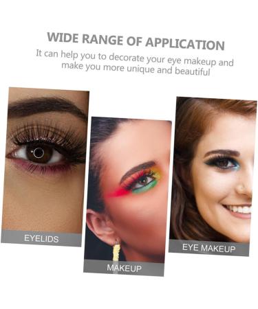 Beavorty 8 Pairs Glitter Eyeliner Stickers Shiny Reusable Decor Eye Makeup Sticker Water Proof Cosmetics Miss 1 count (Pack of 1) As Shown - Buy Online on GoSupps.com
