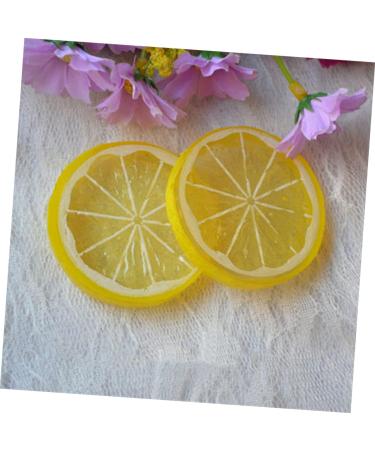 Levemolo 30pcs Mini Lemon Slices Yellow Lemon Slices Teeth Holder Toys Fruit Plastic Fake - Buy Online on GoSupps.com