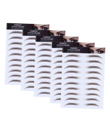 Beavorty 10 Pcs Eyebrow Stickers Hair Eyebrows Stickers Eyebrows Grooming Sticker Eyebrow Grooming Stickers Lady Tools Stickers Blush Makeup Eyebrow Stickers Trimming